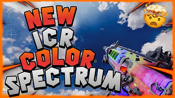 The *NEW* icr1 Color Spectrum in Cod Mobile(Extremely Overpowered)