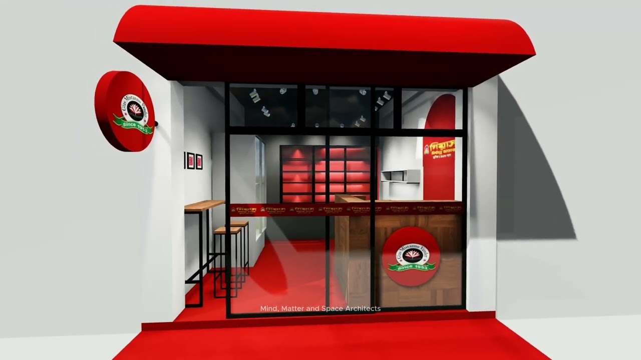 GIAS MISTANNO VANDER, Gangni Brunch, Meherpur. Designed by Mind Matter and Space Architects.