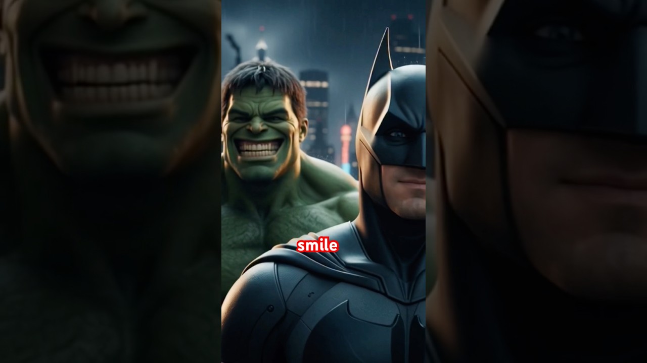 Batman Met Hulk in a Gotham Alley?! (Unbelievable Twist) 🦇🟢 