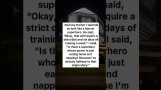 My Superhero Origin Story 🌮 #funny #shorts #comedy