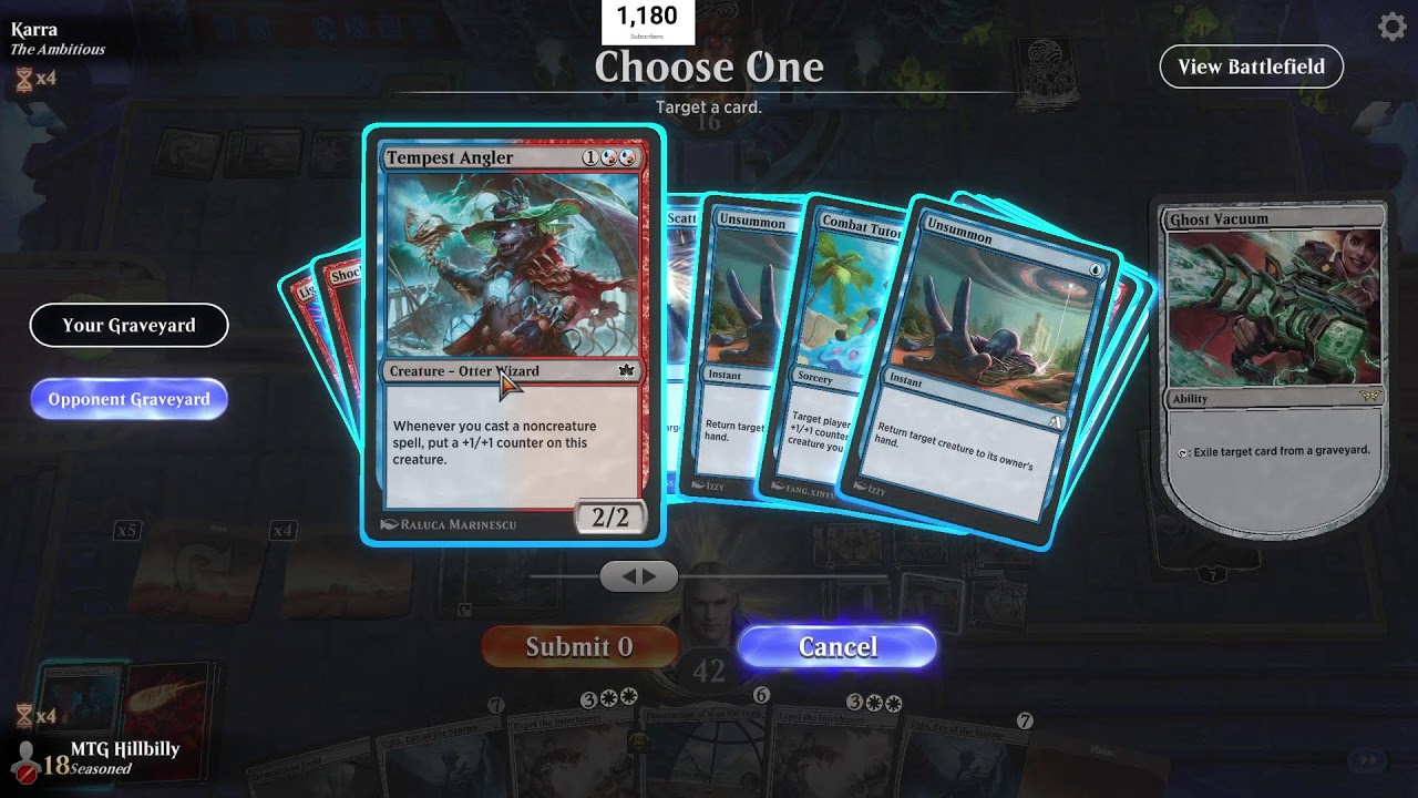 let's play magic the gathering arena