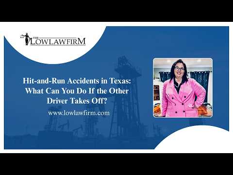 Hit-and-Run Accidents in Texas: What Can You Do If the Other Driver Takes Off?