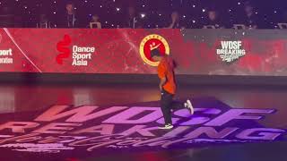 Crit vs Shigekix | WDSF Asian Breaking Championshop 2023 | 1 vs 1 Bboy