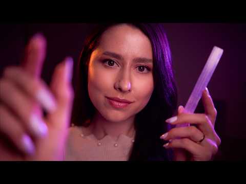 ✨🤏 ASMR Removing negative energy for sleep | plucking, tktk, mouth sounds, personal attention