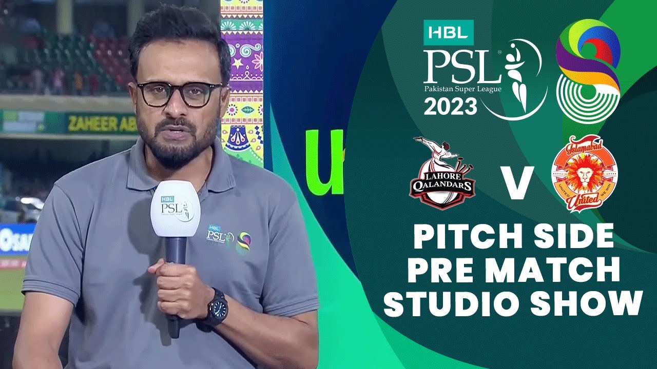 ⁣Lahore Qalandars vs Islamabad United | Pitch Side Pre-Match Studio Show | Match 16 | MI2T