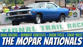 Show Cars, Drag Racing & BURNOUTS @ The 41st Annual MOPAR NATIONALS in Hebron, OH