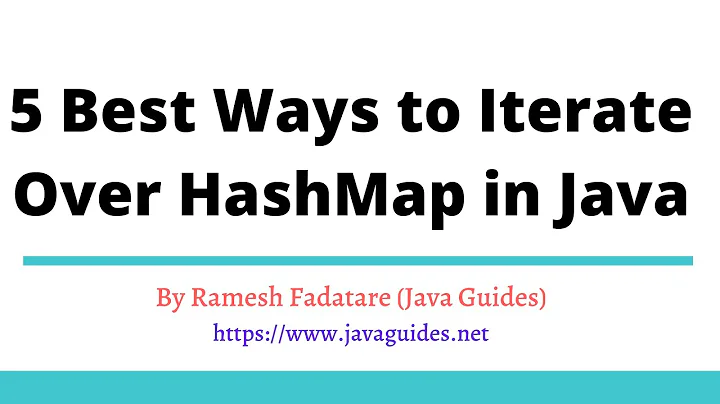 5 Best Ways to Iterate Over HashMap in Java