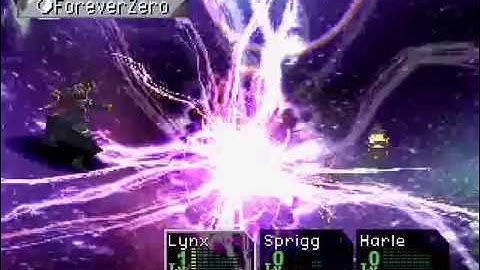 Chrono Cross - Lynx Forever Zero Attack