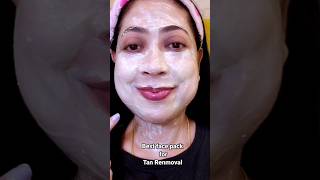 De Tan face pack#skincare #shorts #viral
