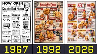 The Evolution Of Kfc Menu From 1950 To 2026