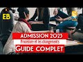 Procedure changement admission dans les ecoles et guide complet