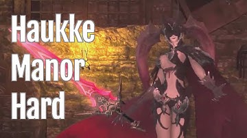 FFXIV Haukke Manor Hard (Level 50 Dungeon) - A Realm Reborn