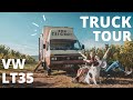 VAN TOUR | Présentation de notre camion aménagé Volkswagen LT35 1987