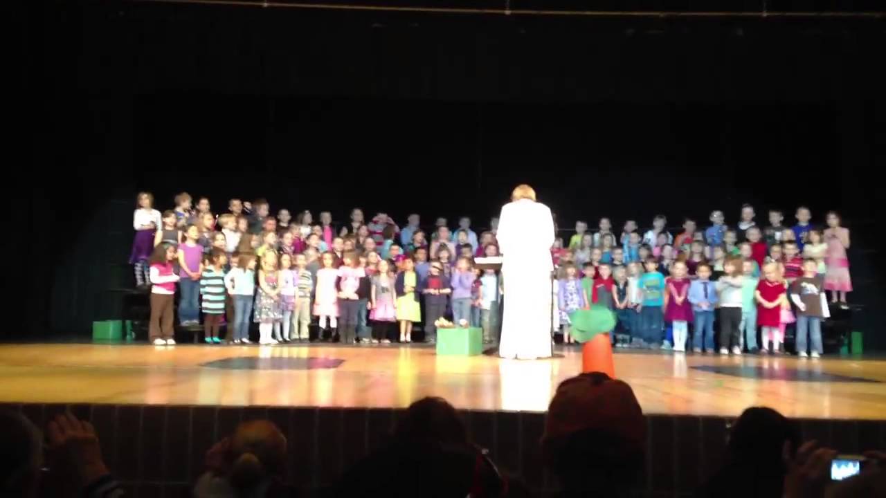 Jonathan's Kindergarten spring concert - YouTube