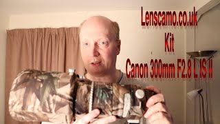 lens camo for Canon EF 300mm L F2.8 IS II How To Install Lenscamo.co.uk screenshot 5