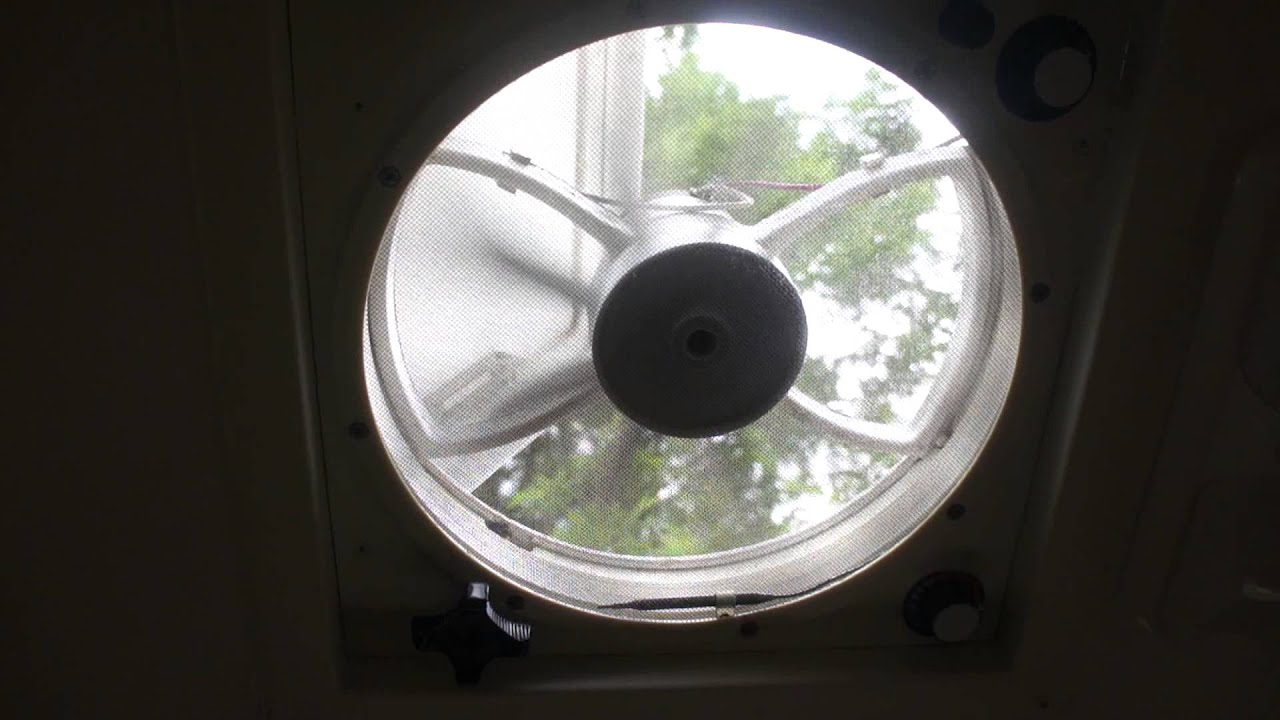 FanTastic Vent RV ceiling fan YouTube