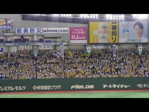 2016.7.7 阪神タイガース スタメン応援歌（1-9）