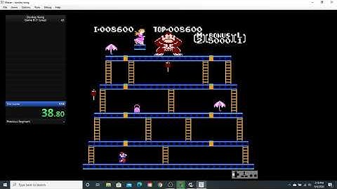 Donkey Kong NES (1 Loop, Game B)- 1:10