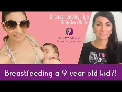 Breastfeeding a 9 year old kid?!