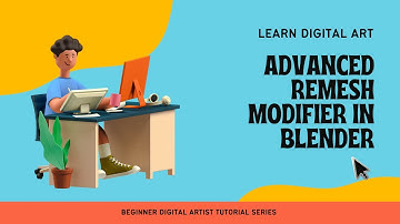 ֍ Blender 3D Animating Tutorial for Engineers in Hindi: Advanced Remesh Modifier in Blender֍