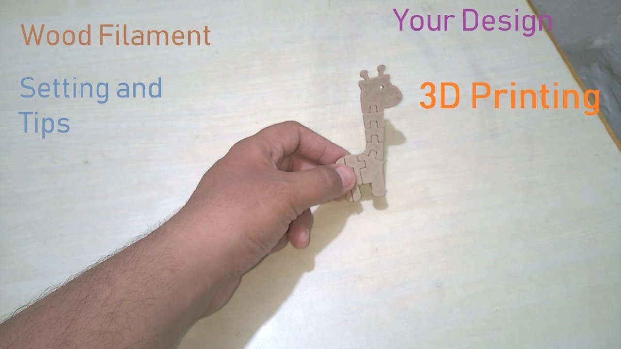 how to 3d print with wood filament | temperature settings and polishing ...