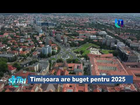 Timișoara are buget pentru 2025