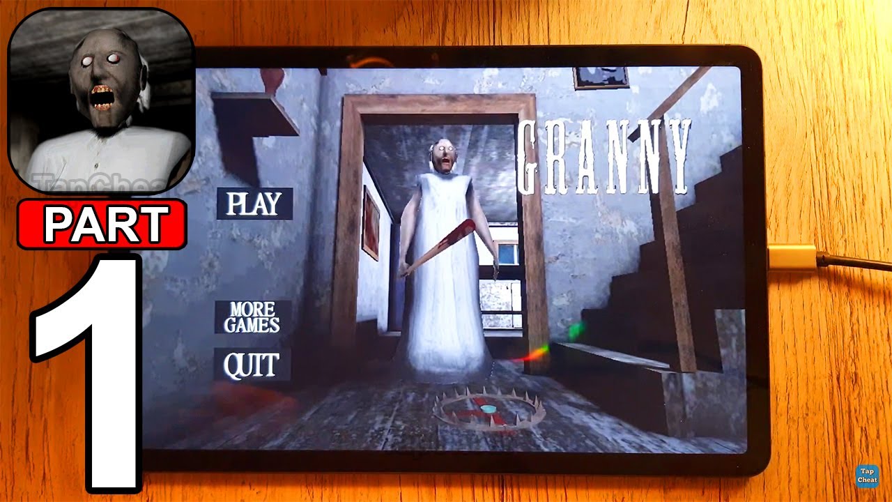 GRANNY - Gameplay Walkthrough Part 1 New Update 1.7.9.3 (Android, iOS ...