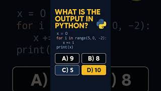 Celebrity 99% Fail This Python Loop Question 😵‍💫 #coding #pythonshorts #codingchallenge #programming  #python Wealth