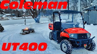 Coleman Outfitter 400cc UT400 UTV Review