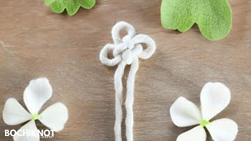 This Decorative Macrame Knot is a Game Changer | The Cloverleaf Knot