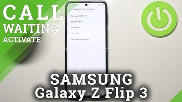 How to Enable Call Waiting in SAMSUNG Galaxy Z Flip3 5G - Activate Call Waiting
