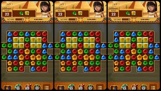 Jewels Crush pyramid (Match3) (Gameplay Android) screenshot 4