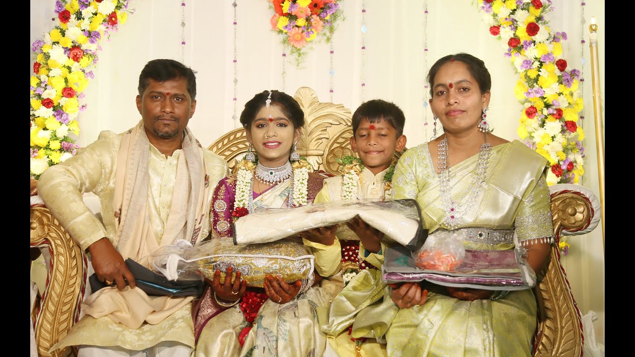 Gummadidhala Saree and Dhoti function