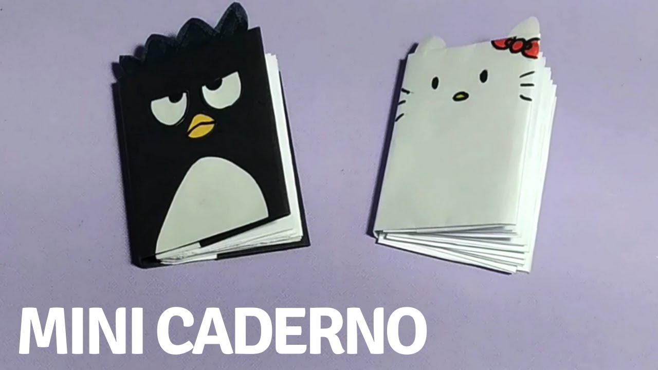 Como Fazer Um Mini Caderno - Origami - Faça você mesmo (Passo a Passo ...