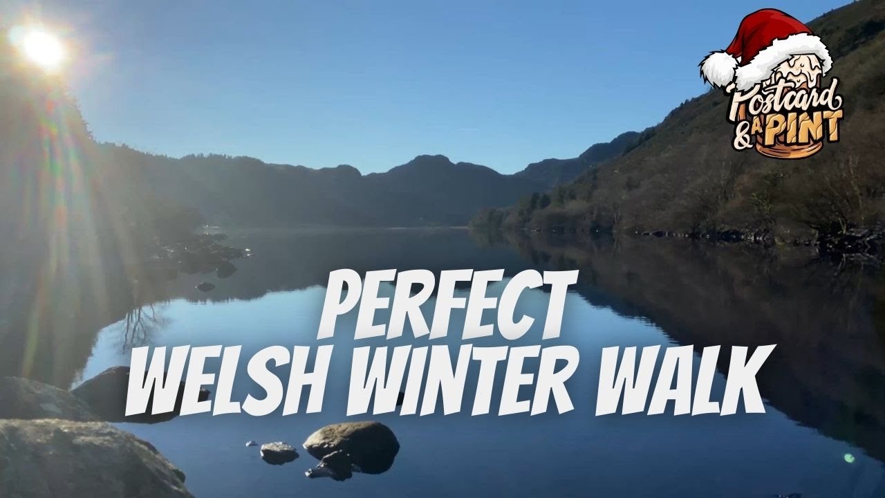Perfect Christmas Winter Walk - Wales - Llyn Crafnant - And Mulled Wine Recipe