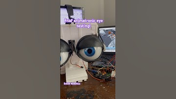 FNAF Animatronic Eye Testing!!  #fnaf #fnafanimatronics #fivenightsatfreddys #animatronictakover