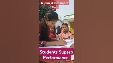 NAT Exam/Nipun Assessment Test2024#nipunbharatmisson #natexam #shorts #shortsfeed #school #education