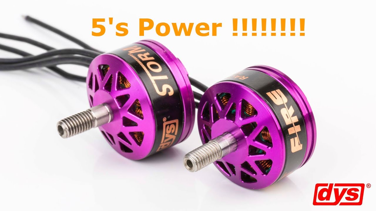 5s Powered Racing Drone on Raceflight One RC17 DYS Storm 2207 Motors