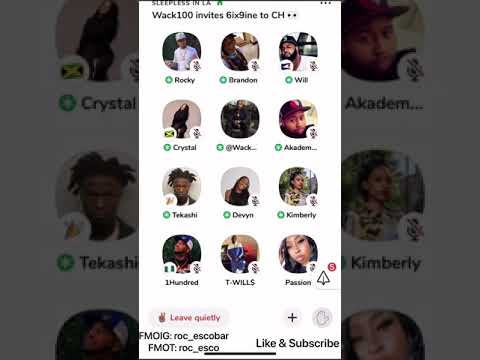 WACK100, 6IX9INE & 21 SAVAGE GET INTO ARGUMENT ON CLUBHOUSE 😱WACK100 SAID HE’S GONNA KNOCK 21 OUT‼️