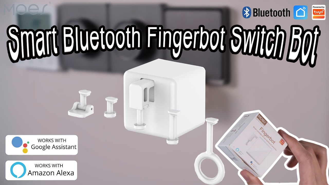 Test du bouton intelligent Fingerbot Moes - Blog Dautek