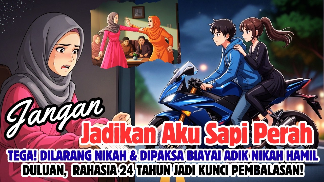 TEGA! DILARANG NIKAH & DIPAKSA BIAYAI ADIK HAMIL DULUAN, RAHASIA 24 TAHUN JADI KUNCI PEMBALASAN!