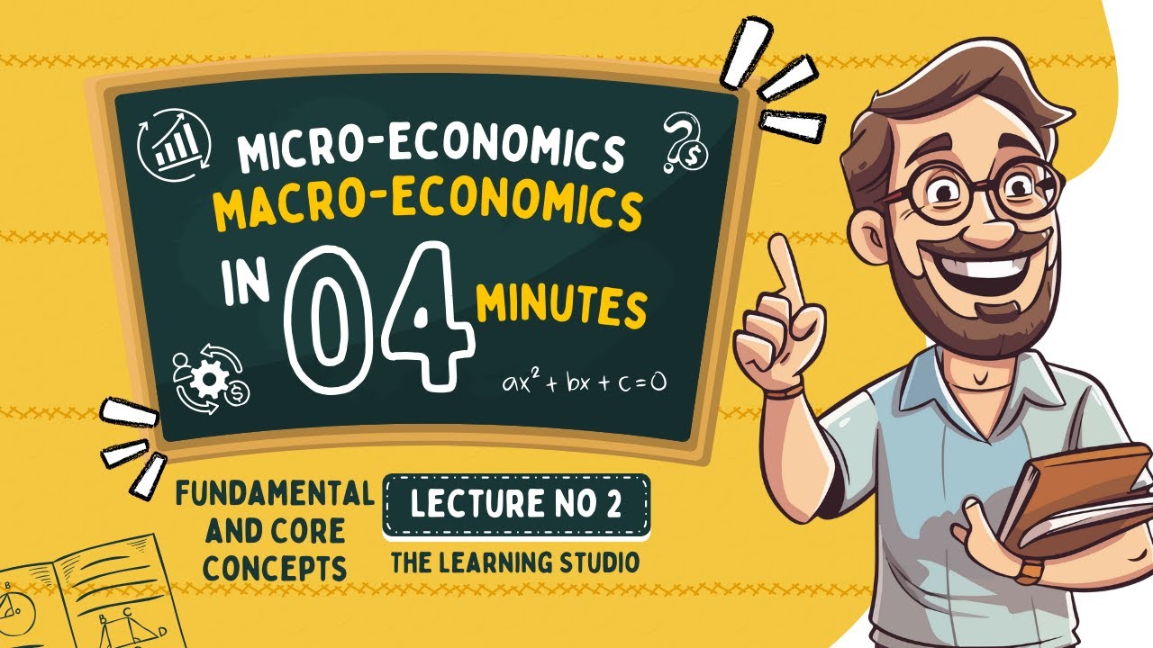 Microeconomics vs Macroeconomics | Intro to Economics Explained | Lecture No 2 | Finance Series