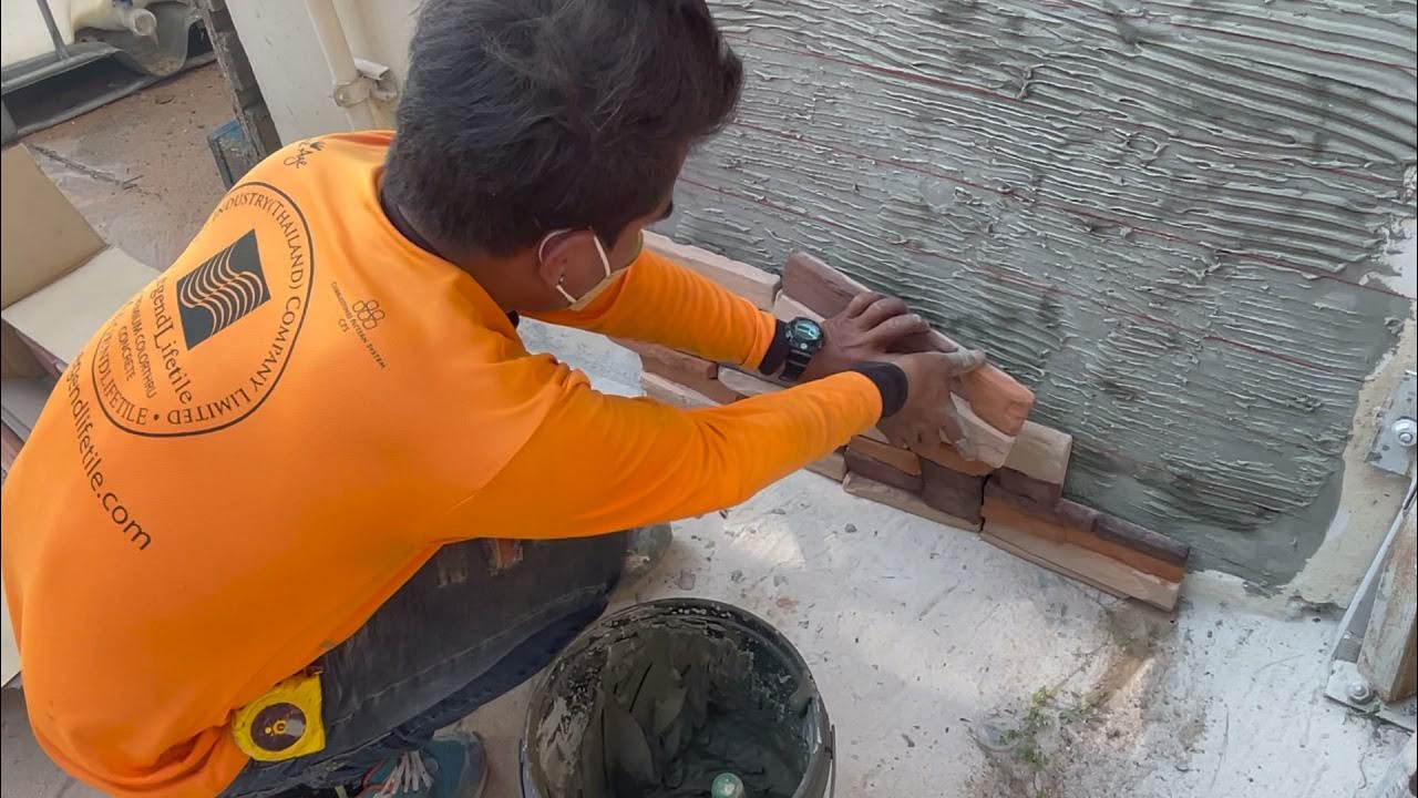 Mountain Ledgestone Installation Tutorial YouTube