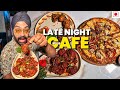 Delhi ka late night food adda for chicken tikkas pizzas  