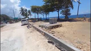 DAVID COLLADON CONTINUA CON LA ANPLIACION DEL NUEVO MALECÓN  DE LA AVENIDA ESPAÑA. 