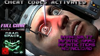 Dead Space 2 | PS3 | Full Game | Cheat Codes Activated |  No Commentary