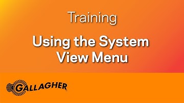 Top Tip | Using the System View Menu Edited in CC v8.10