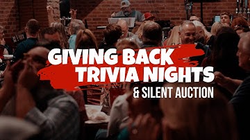 Giving Back Charity Trivia Night