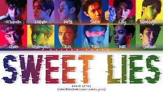 EXO AI (OT12) -SWEET LIES- | Color Coded Lyrics