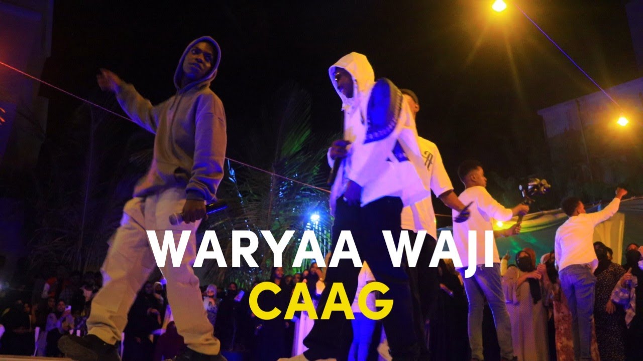 BIG MOHA FT 6IXTEEN - WARYAA WAJI CAAG - SHOWGI GOOLJANO LIVE STAGE
